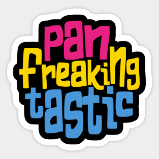 Pansexual Pride Pantastic Sticker